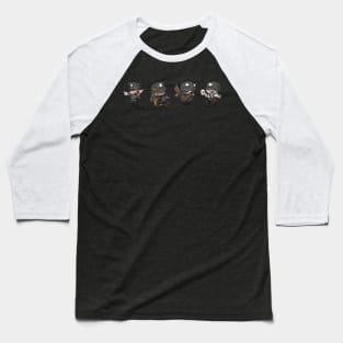 Tiny Hats WWII soldiers Baseball T-Shirt